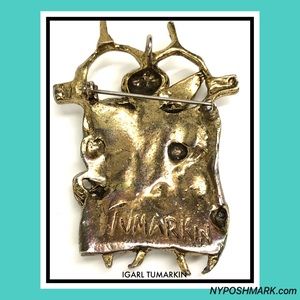 Igael Tumarkin Jewelry - Isralian Igael Tumarkin Modernist Abstract Brooch Igael Tumarkin Jewelry - Isralian Igael Tumarkin Modernist Abstract Brooch